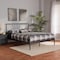 Baxton Studio Samir Modern Industrial Black Finished Metal Platform Bed-Full 195-12375-ZORO - alternate 1